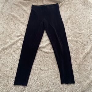 Forever 21 Black Ribbed Leggings Women’s Size S Juniors Corduroy